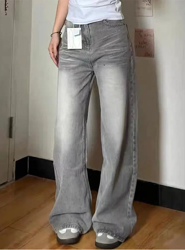 Womens Grey Jeans